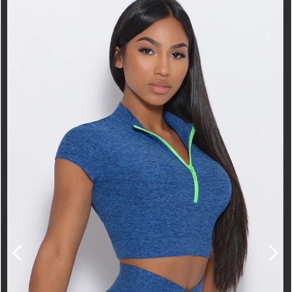 BOMBSHELL SPORTSWEAR crop top size small - Picture 2 of 10